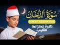 اجمل تلاوة لسورة الدخان كاملة بصوت هادى ومريح للقارئ الصغير عبدالله شعبان   