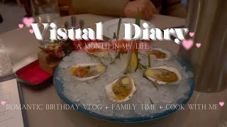 VISUAL DIARY EP 001 | BIRTHDAY PREP | COOK WITH ME | BEING PRODUCTIVE