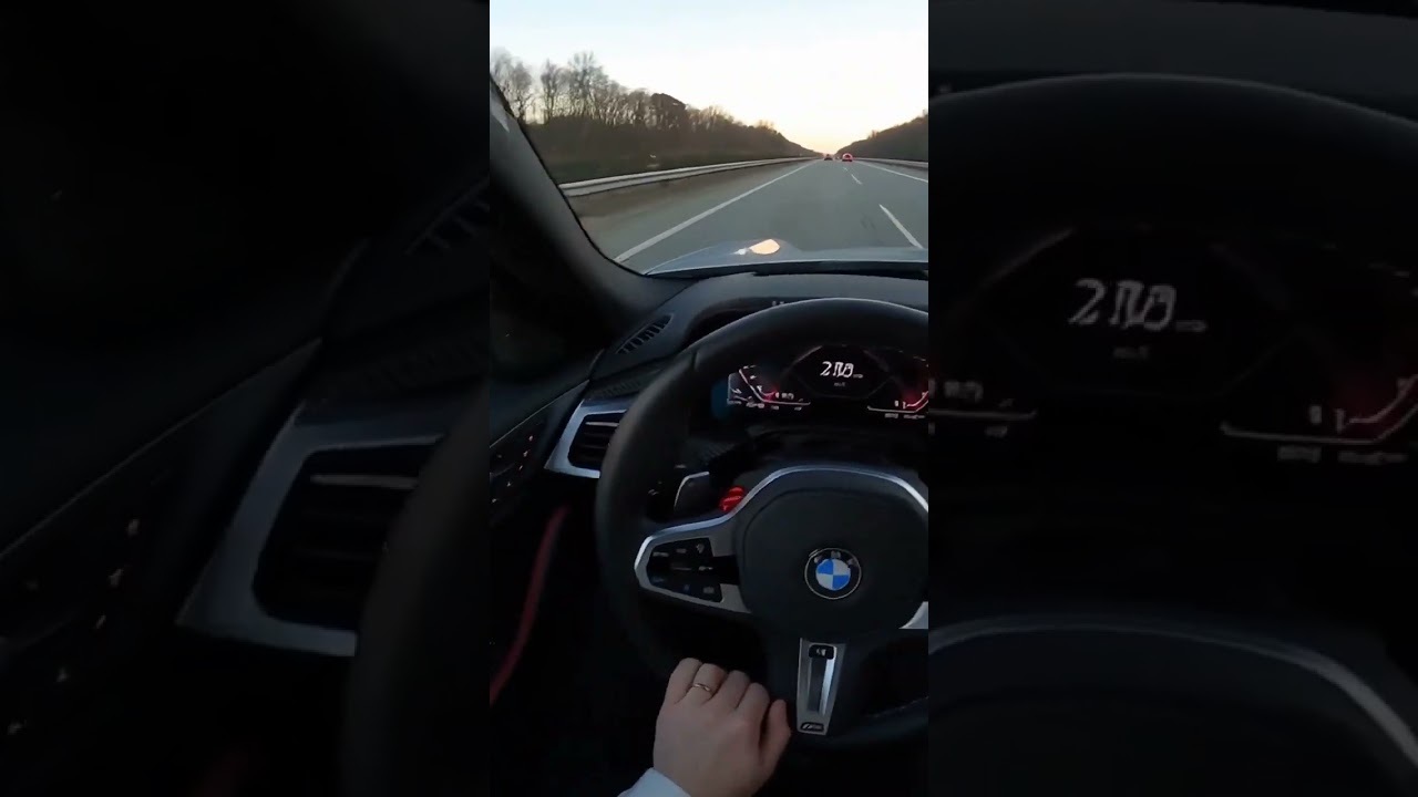 POV BMW M3 Road Drive