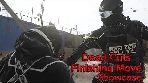 Dead Cuts Finishing Move Showcase (MWIII Walking Dead Execution)