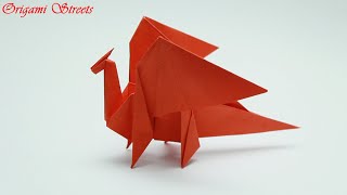 How to make a dragon out of Origami Paper dragon