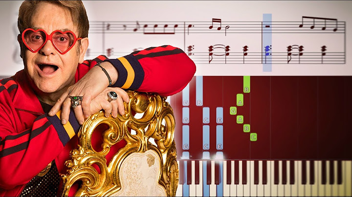 Tiny Dancer Piano version - Piano performance video thumbnail