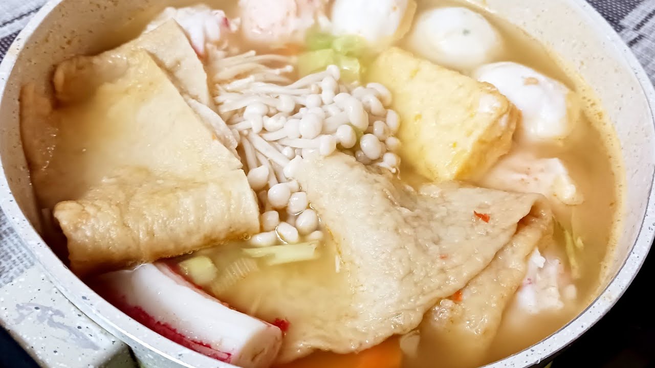 Fish Cake Soup | Hotpot at Home with Lee Kum Kee Soup Base 