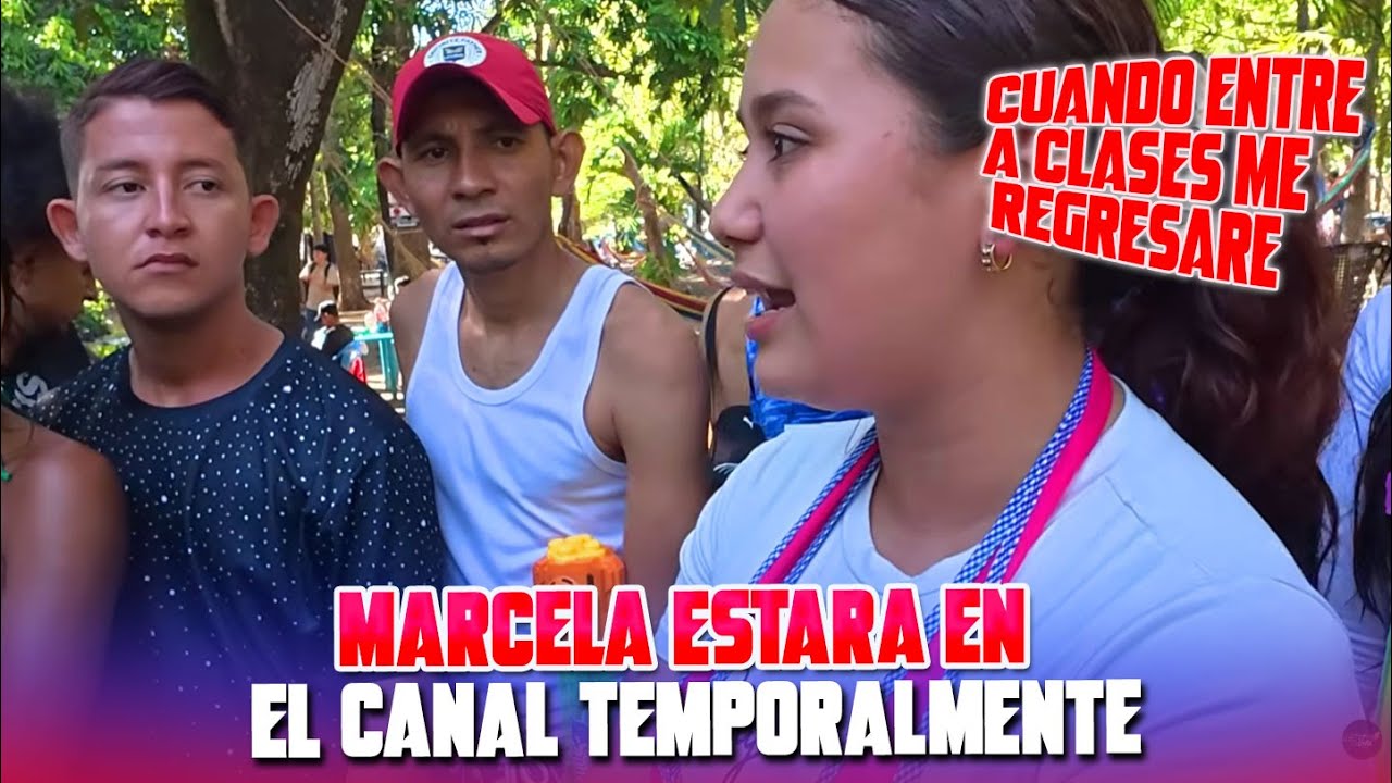Marcela estará temporalmente en el canal, tiene que terminar su ultimo año de Bachillerato🥺