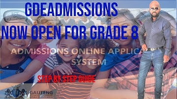 2026 Online Admissions for Grade 1 & 8 Application Tutorial