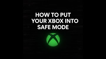 How To put your Xbox into SAFE MODE (black screen of death, resolution, USB update, console reset +)