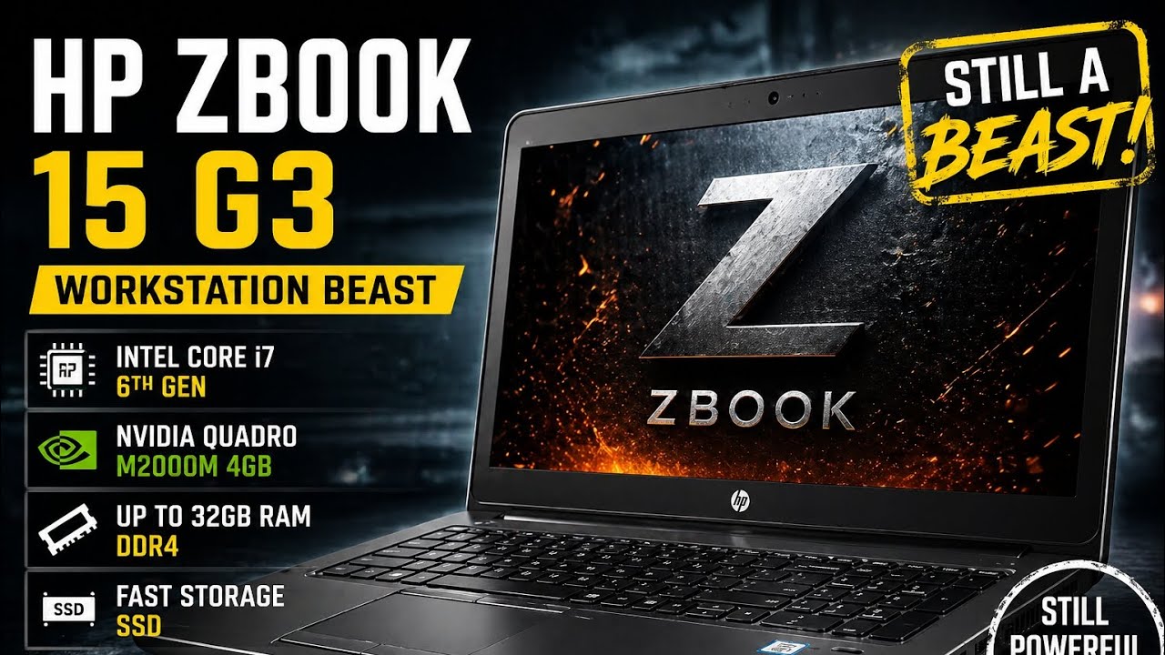 HP ZBook 15 G3 Review – Still a Beast in 2026 - YouTube