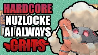 Pokémon Emerald Hardcore Nuzlocke - Enemy Always Lands A Critical Hit! (No items, no overleveling)