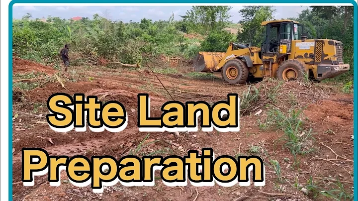 Preparation Of Site Land || Building A House In Ghana || Episode 1