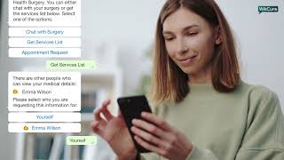 Automate Clinic Admin Tasks via WhatsApp with WACure screenshot 1
