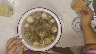 Быстро маринуем грибочки. Маринованные шампиньоны для салатов Быстро маринуем грибочки. Маринованные шампиньоны для салатов