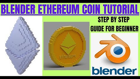 "Creating an Ethereum Voxel Coin in Blender: Step-by-Step Tutorial"