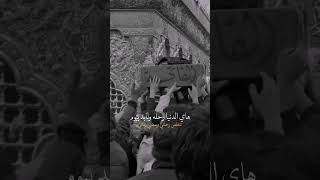 هاي الدنيا رحله ولابد بيوم 🥺💔 محمد باقر الخاقاني حالات واتس ستوريات حسينيه#كربلاء