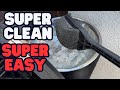 How To Use A Bristle Free Brush To Steam Clean Your Grill Grates!