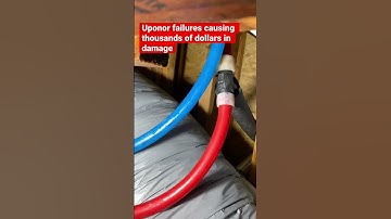 Why is Pex starting to get Pinhole leaks like copper? #Uponor #plumbingfail