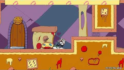 Pizza Tower tutorial speedrun in 1:08.533