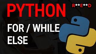 Python Else with FOR and WHILE loops, Python while else, Python for else | Pythons #shorts
