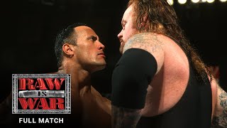 FULL MATCH - The Rock vs. The Undertaker: Raw, Dec. 25, 2000