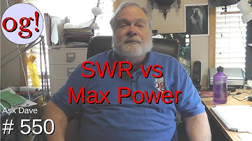 SWR vs Max Power (#550)