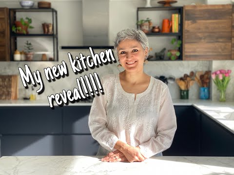 MY NEW KITCHEN REVEAL  Organising my new kitchen Part 2  Food with Chetna