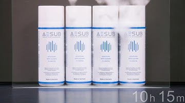 AESUB blue vanishing scanningspray for measuring difficult surfaces