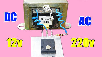 Powerful 12v To 220v Inverter Circuit Using TIP3055 Transistor Very simple