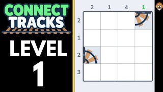 Connect Tracks: Logic Puzzle Level 1 Walkthrough screenshot 5