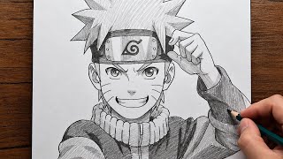 How to Draw Naruto (Step-by-Step for Beginners) – Easy Anime Tutorial
