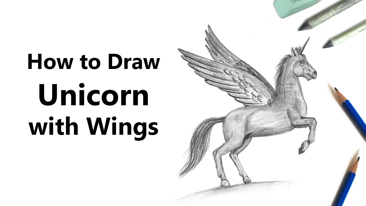 Download How To Draw A Unicorn With Wings How To Wiki 89