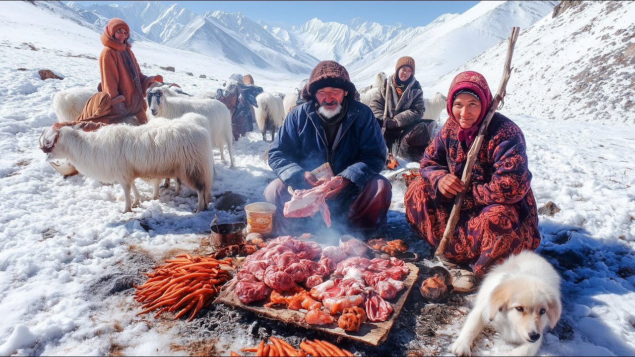 A Day in the Life of an Afghan Nomadic Family