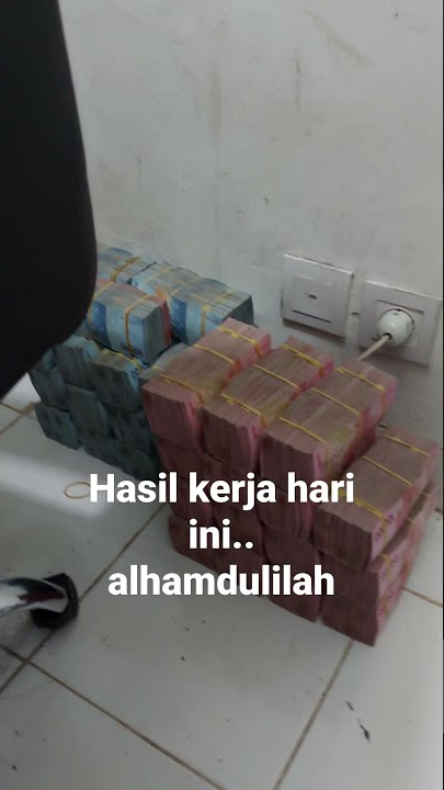 Penampakan uang 2,5 milyar