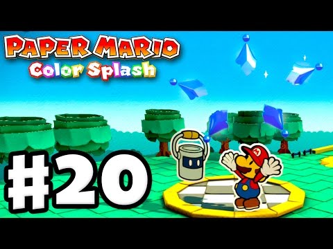 Paper Mario: Color Splash - Gameplay Walkthrough Part 20 - Broken Star! (Nintendo Wii U)