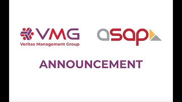 VMG/ASAP Acquisition Announcement Video