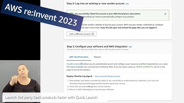 AWS re:Invent 2023 - AWS OnAir Ft. Launch products faster using 3rd party SaaS products | AWS Events