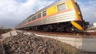 台鐵 3523次區間車 通過建興路平交道