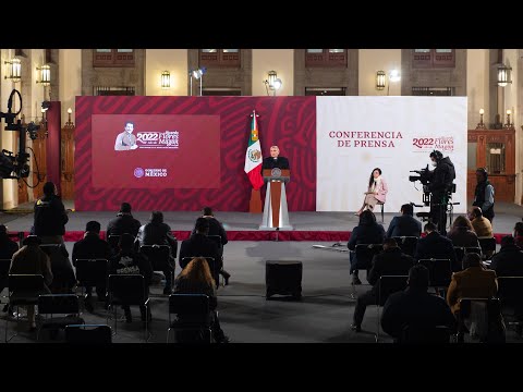 Conferencia de prensa matutina, desde Palacio Nacional. Viernes 14 de enero 2022 | Presidente AMLO