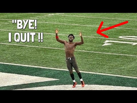 First Take reacts to Antonio Brown leaving during the game in the  Buccaneers-Jets matchup 