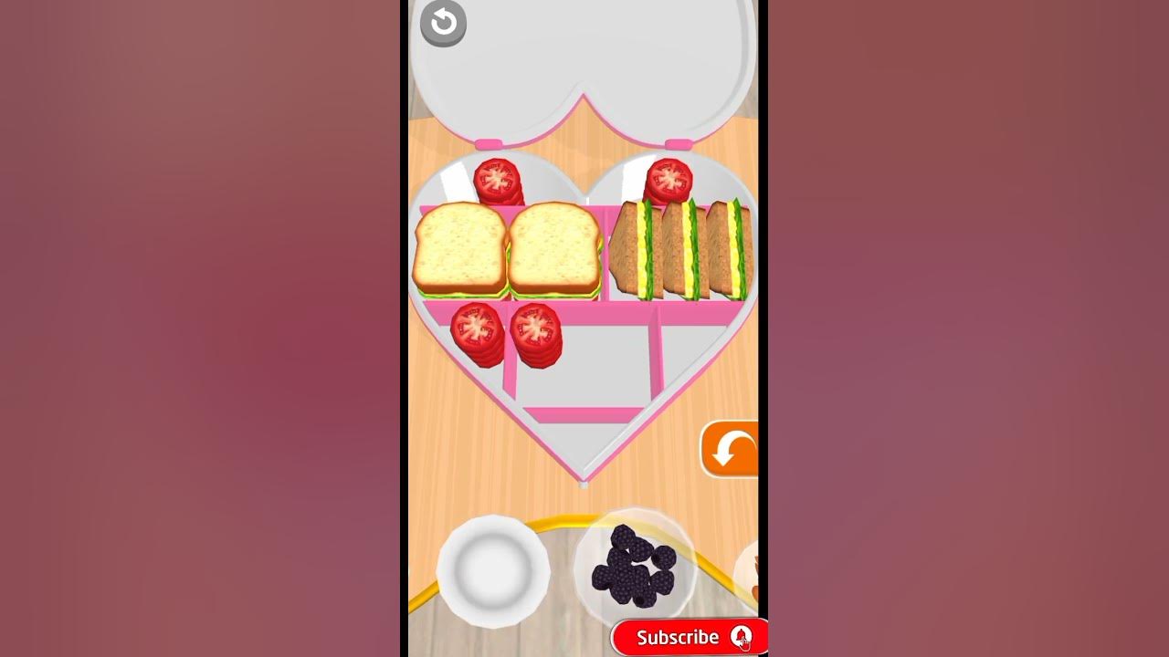 LUNCH BOX READY PART98GAMEPLAYPACKING FOOD YouTube