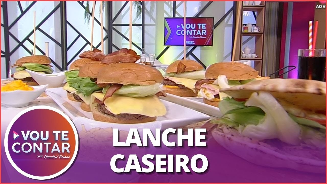 Aprenda a fazer um X-TUDO com pão e hambúrguer feito em casa: veja receita!