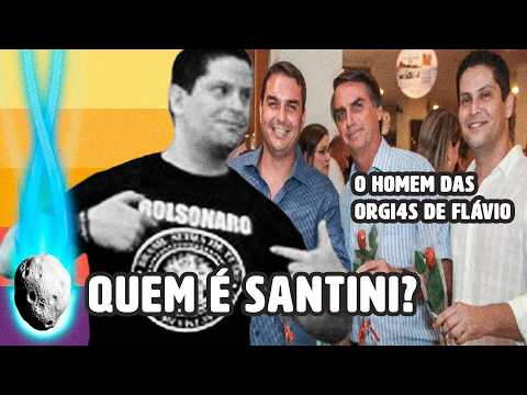 WHO IS SANTINI, THE MAN BEHIND FLÁVIO BOLSONARO'S ORGIES | BREAKING NEWS