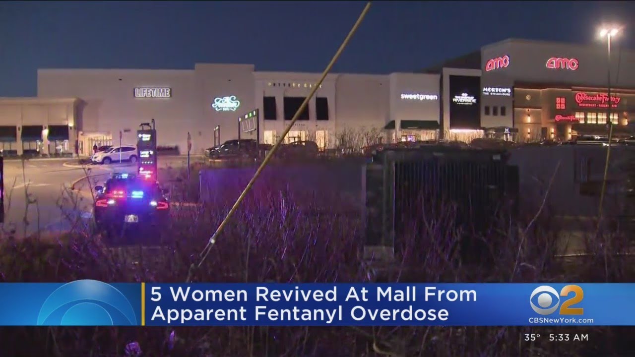 5 women revived after overdosing on fentanyl at Riverside Square