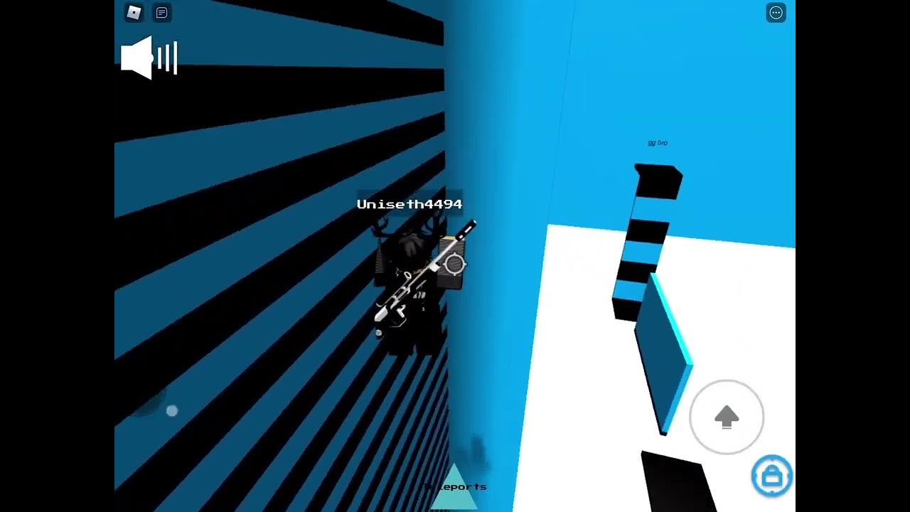 HOW TO WALL HOP ON MOBILE ROBLOX YouTube