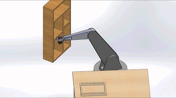 Robotic arm simulation SolidWorks