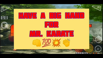 SNK VS CAPCOM || SVC || Mr. Karate || Mobile Gaming || Android || 100 % Combo || Stunt ||