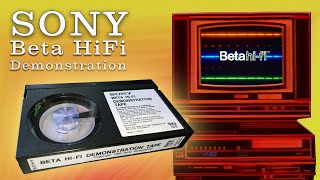 1983 Sony Beta Hifi Demonstration Tape In Hd