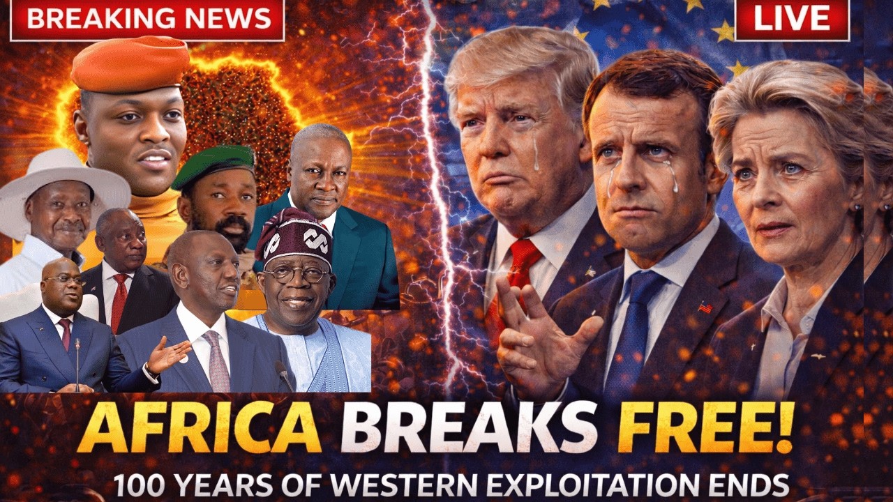 African end 100 years of western exploitation plan