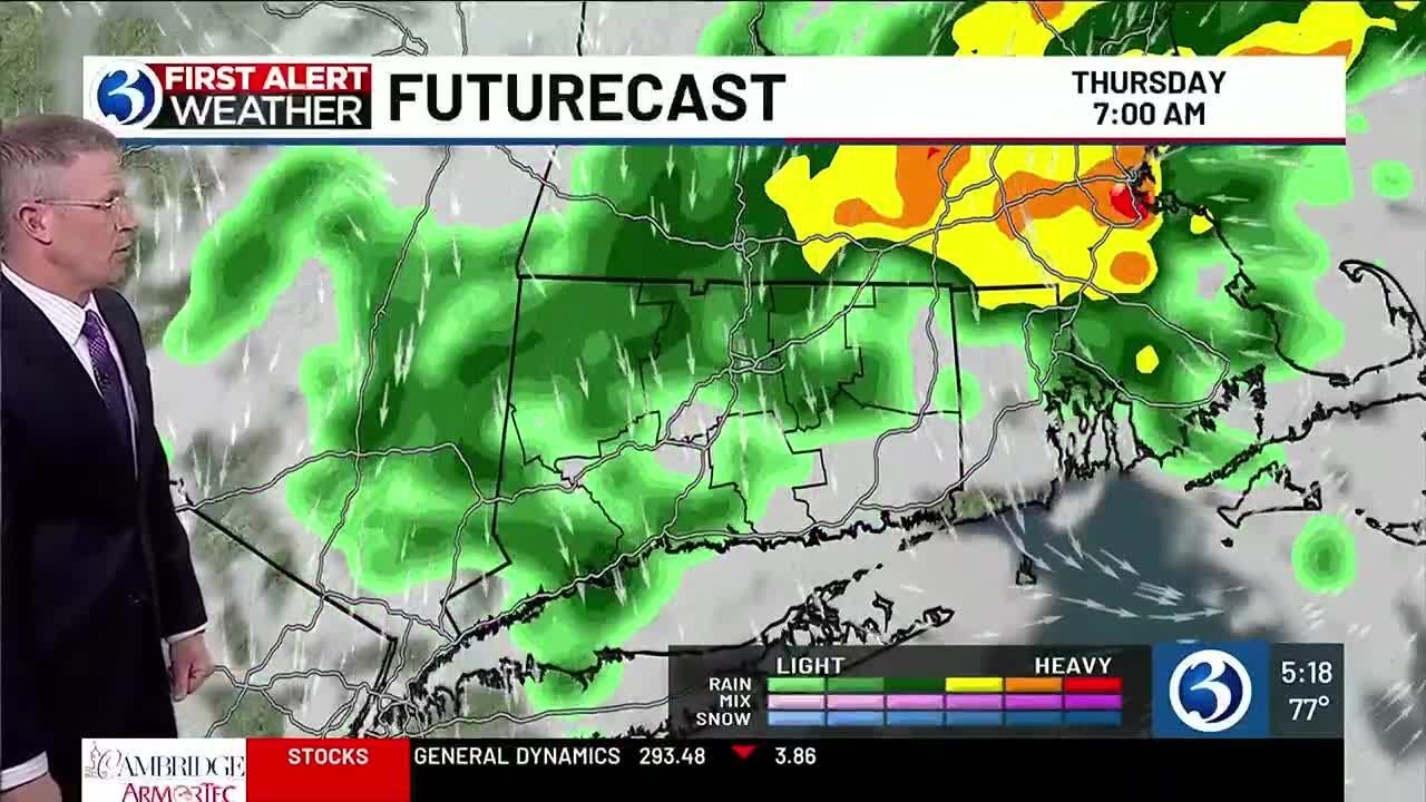 FORECAST: Rain to impact Thursday morning commute - YouTube