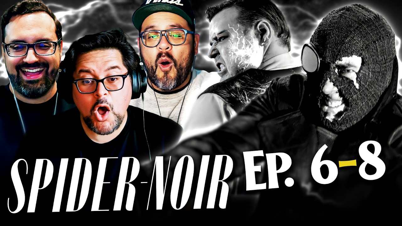 SPIDER-NOIR EPISODE 6-8 REACTION — Nicolas Cage Might Make This an S-Tier Show!