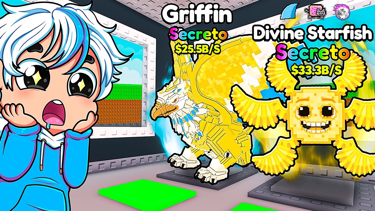 😱 TESTEI A NOVA MÁQUINA DE FUSÃO DIVINA E PEGUEI MUITA COISA COM 20X SORTE NO ROUBE UM BRAINROT!