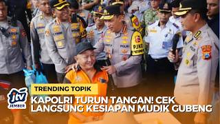 National Police Chief Inspects Gubeng Station to Ensure Safe and Comfortable 2026 Eid Homecoming